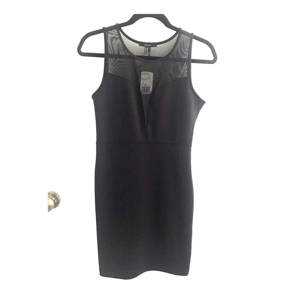 Sheer black dress